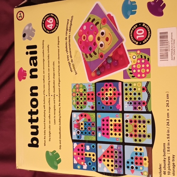 Button nail arts and games sensory play - Picture 4 of 9